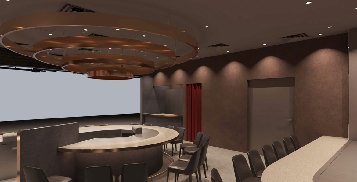 千房 Diversity 台中漢神インターコンチネンタル店 内観